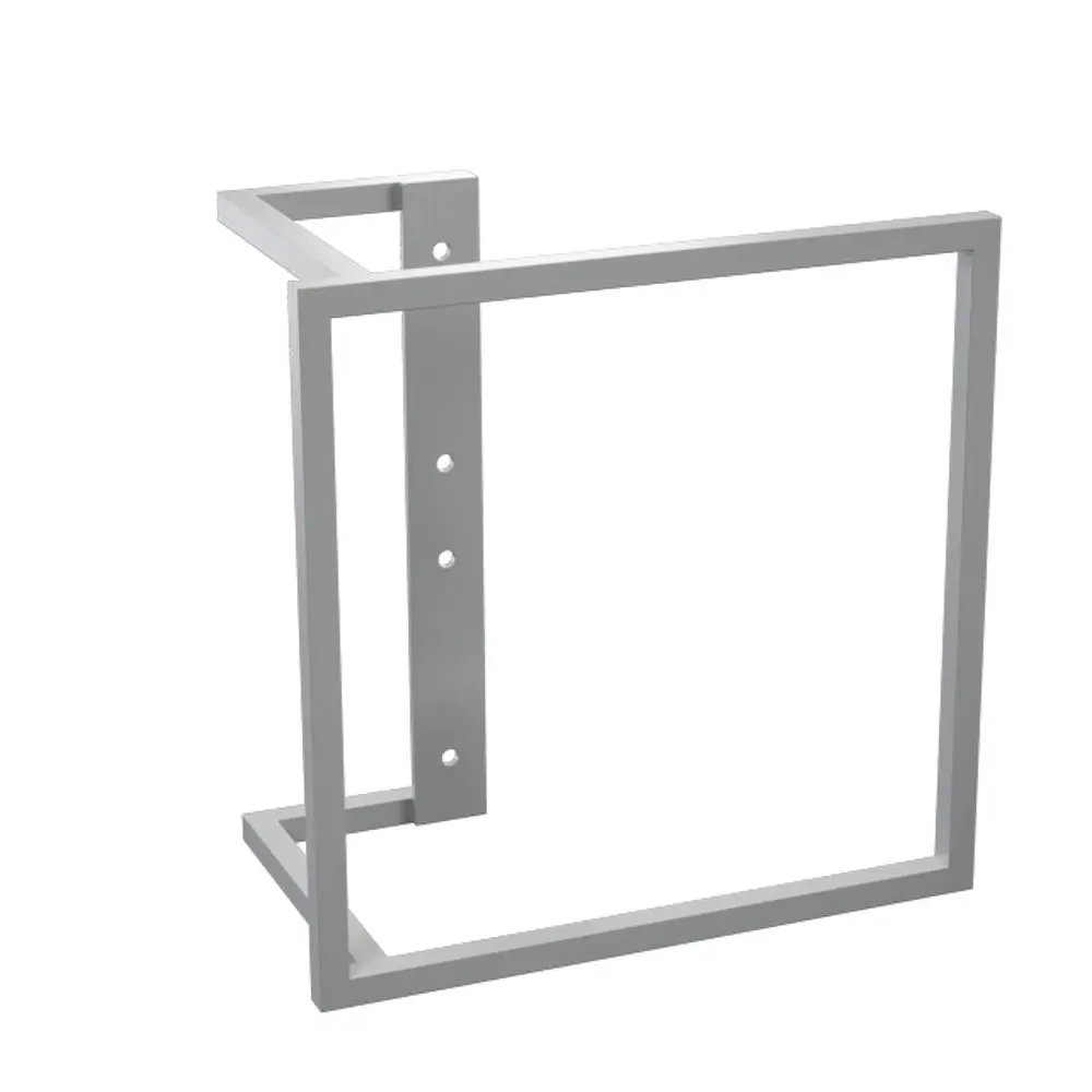 Kermi Handtuchbügel quadratisch in Tiefschwarz, 240x240mm